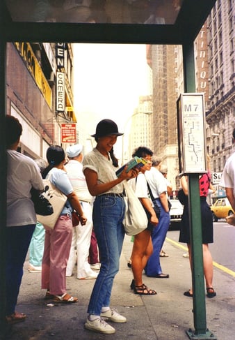 ニューヨーク・マンハッタン　大都会ならでは　人種のるつぼだった