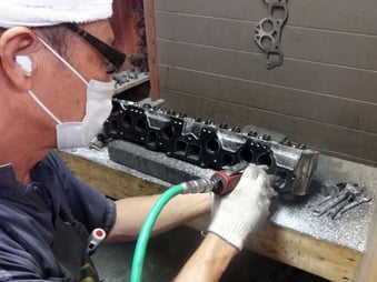 L型 ヘッド加工