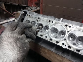 L型 ヘッド加工