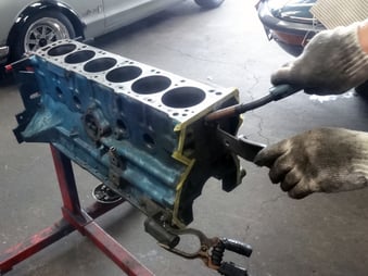 L型 ヘッド加工