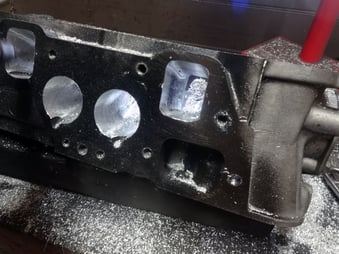 L型 ヘッド加工