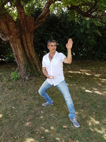 Jeff en shuto sous un : KATA-LPA..à Aix les bains !!