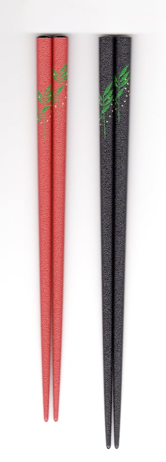 輪島塗 乾漆松蒔絵 箸 桐箱二膳入 うるし 漆 ペア わこう 漆器 和幸 金沢百番街 あんと