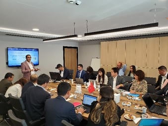 アンカラ水道公社(ASKI)：対外局次長説明