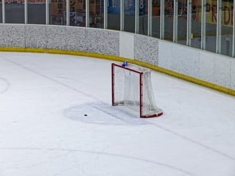 クレインズ#4坂田選手のエンプティゴールが決まる