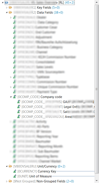 See unassigned navigation attributes