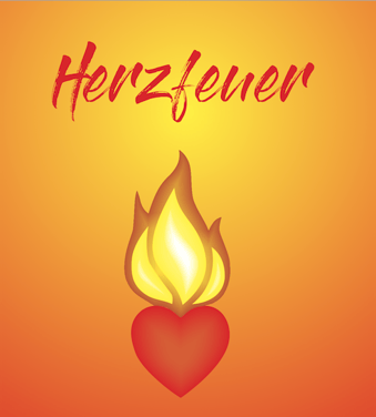 Symbol des Herzens, Herzöffnung und Symbol des Feuers, des inneren Feuers - die Vereinigung von beiden- von Herz und Feuer