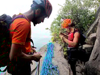 die Seile wurden gecheckt