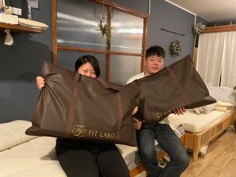 出産を控えた奥さまにオーダー枕のプレゼント