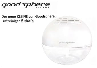 Der neue KLEINE Goodsphere Luftreiniger Bubble