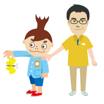 チョウの園のチョウにはふれない。