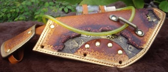 Création de Mathilde lors de son stage cuir (2 jours)