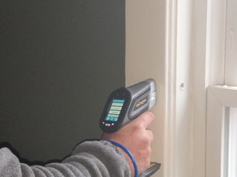 Connecticut Lead Services Lead Inspection using an XRF gun