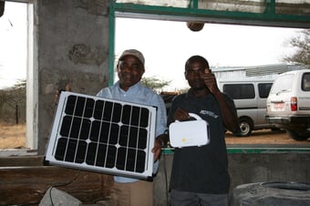 ケニアの孤児院用の電気として活用されるナノ発電所