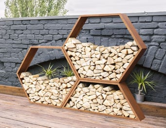 Gartendeko aus Cortenstahl