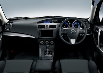 マイチェン後インテリア（マツダ公式画像より）