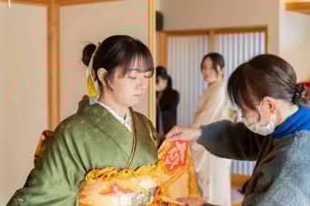 扶桑町　大口町　犬山市　江南市　春日井市　振袖前撮り　ママ振袖　出張写真撮影　フォトスタジオ　エフエスティ