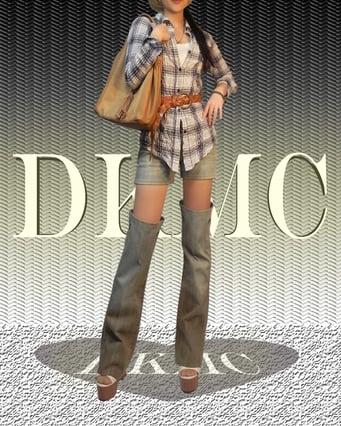 レッグカバーDKMC・レッグウォーマー・ブーツカバー・切れてるボトム