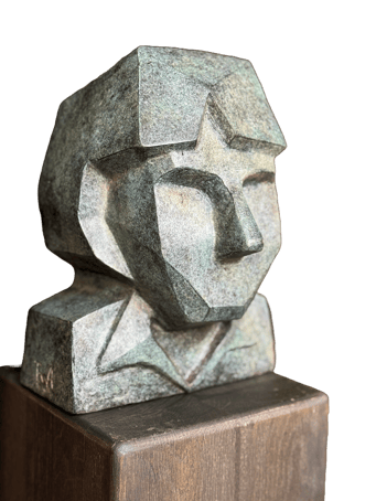 Buste in brons, in opdracht gemaakt voor nabestaande - Frieda Waanders 2025