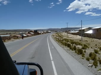 Dorf auf über 4000 Metern