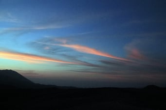 Abendstimmung auf 3000 Meter