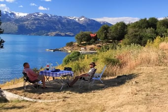 Gipfeltreffen am Lago General Carrera