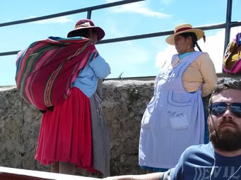 Im Hafen von Puno...