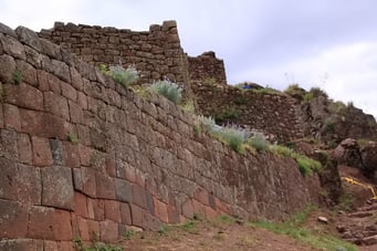 Die Inca Ruinen von Pisac