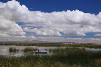 Auf dem Titicaca See