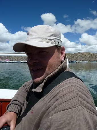 Auf dem Titicaca See