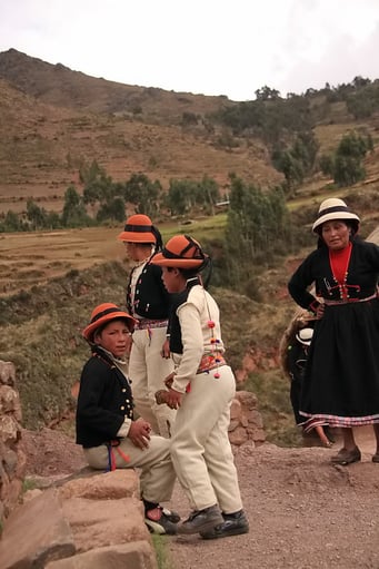 Die Inca Ruinen von Pisac