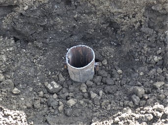 杭頭キャップ切断&コマ溶接