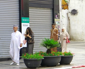 女性は大事にされています。