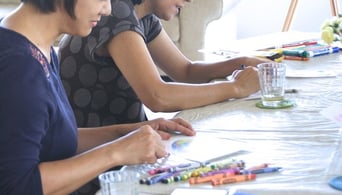 美エイジング協会アートセラピーワークショップ