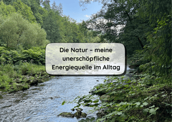 Die Natur als Energiequelle im Alltag