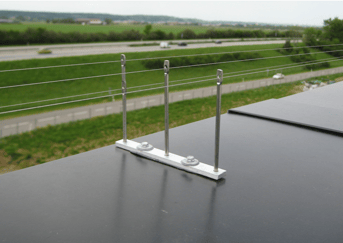 Geeignet bis mittlerem Taubenbefall.