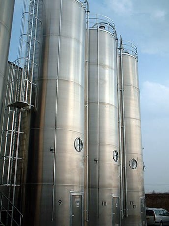 Außensilo, Siloanlage