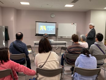 海外とのZoom交流の様子