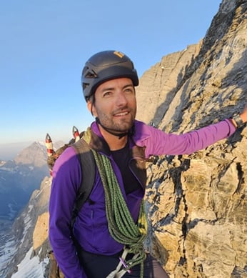 Foto von Oliver Zurbrügg, dipl. Bergführer IVBV