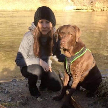 Sonja Scherrer mit Jay