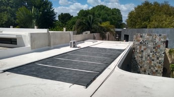 Paneles solares para piscina