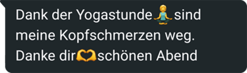 Das sagen andere über mich