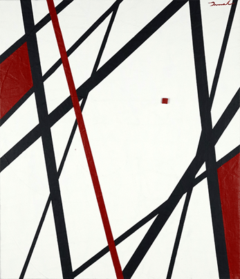 ORIGAMI  1   455mm*530mm   F10   2021  acrylic on canvas, wood