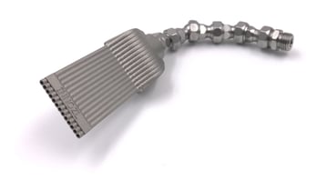 Precision grinding nozzle for machine tools