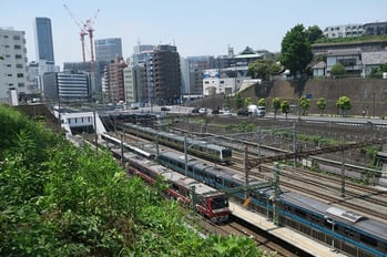 　　　　　　　幸ヶ谷公園から青木橋を望む
