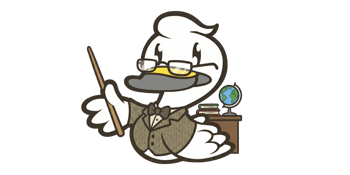 白鳥の宿「割烹旅館ますがた荘」のイメージキャラ