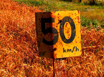 der ehemalige Gleisanschluss zum Hochofen