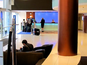 im Hotel Novotel war ich bereits bekannt - alles paßte