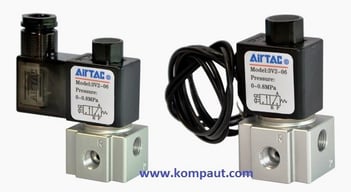 Kompaut, elettrovalvole Airtac serie 3V2 a comando diretto