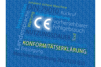 Wortwolke CE‐Kennzeichnung (Foto: © Zedler-Institut)